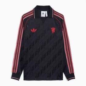 Koszulka Manchester United Retro 2024-25 Koszulki Piłkarskie Długi Rękaw